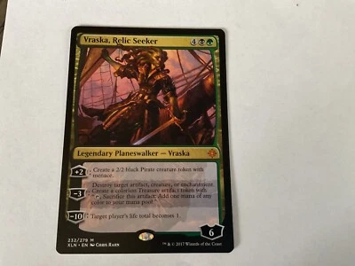 Vraska, Relic Seeker Ixalan Regular. MTG - LP nice - Image 1 of 4