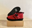 UGG Neumel Snapback Boots/Shoes Red/Black Size 10