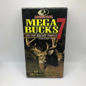 Mossy Oak Mega Bucks 7 Do the RIGHT Things (VHS, 90 minutes) - Bild 1 von 2