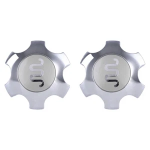 CENTER CAP PAIR FOR FORD F-150 KING RANCH CREW CAB PICKUP 4-DOOR 5.4L 2009 2010 - Picture 1 of 2