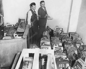 Police Inventory of Seized Slot Machine Professional Photo Lab Reprint - Picture 1 of 1