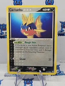 Carvanha - 47/108 - Pokemon EX Power Keepers DMG - Picture 1 of 2