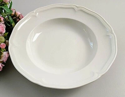 Villeroy & Boch MANOIR piatto da zuppa / piatto da pasta circa 23 cm NUOVO V&B più lì