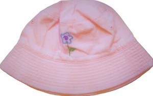 New Vintage Baby Gap Pink Bucket Sun Hat Size 2-3-4 2T 3T 4T NWT - Picture 1 of 1