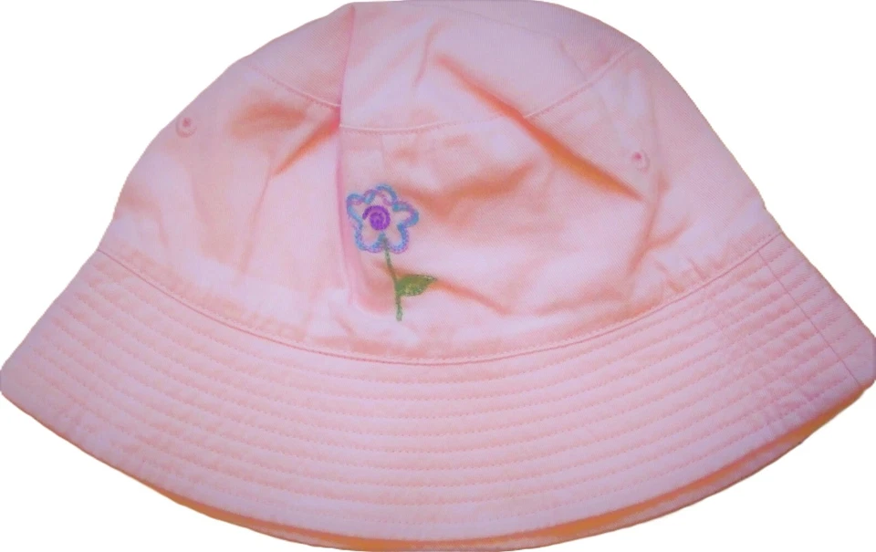 New Vintage Baby Gap Pink Bucket Sun Hat Size 2-3-4 2T 3T 4T NWT - Image 1 of 1
