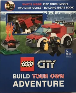 Nuevo Lego City Construye Tu Propia Aventura Set Camión de Bomberos Minifiguras Libro de Construcción - Imagen 1 de 4