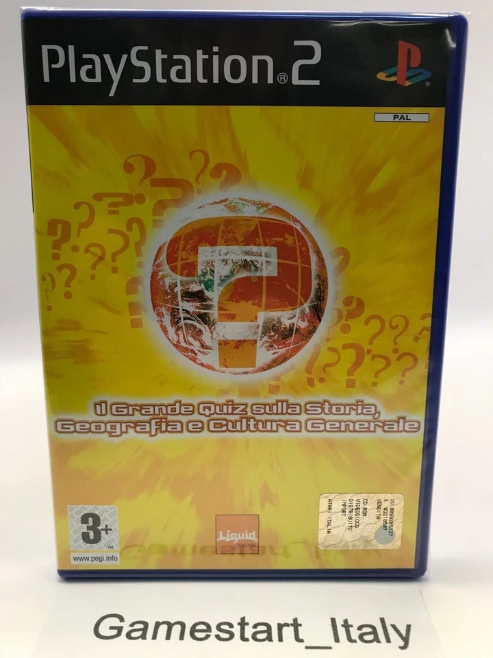 IL GRANDE QUIZ SULLA STORIA GEOGRAFIA E CULTURE - SONY PS2 - VIDEOGIOCO NUOVO - Immagine 1 di 4
