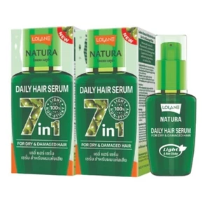 2x Lolane Natura Daily Hair Serum Magic In One For Dry & Damaged Hair 50 ml New - Picture 1 of 6