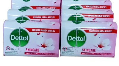 Jabón en barra Dettol SkinCare 100 g (paquete de 6) Foto 1 de 3