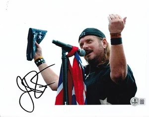 JOHNNY VAN ZANT signed (LYNARD SKYNARD) Music Singer 8x10 photo BECKETT BP09555 - Picture 1 of 1