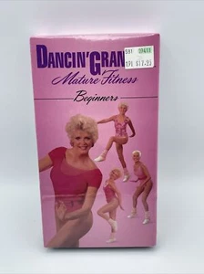 NEW SEALED VHS - Dancin Grannies - Mature Fitness Beginners Workout 1991 - Picture 1 of 9
