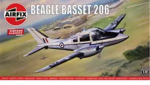 Airfix A02025V BEAGLE BASSET 206 VINTAGE CLASSICS scala 1/72 NUOVO - Foto 1 di 1