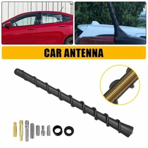7" Short Black Antenna Mast Radio AM/FM For Dodge Ram 1500 2500 3500 2009-2020 - Picture 1 of 10