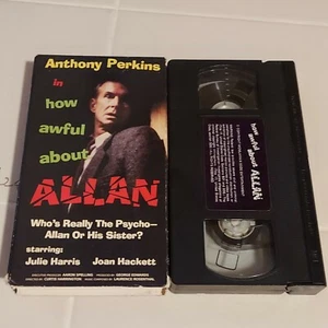 VHS How Awful About Alan VCR Video Tape Movie Used  Anthony Perkins Tested - Picture 1 of 2