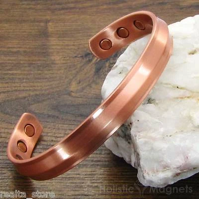 Reines Kupfer-Armband Armreif Magnetische Therapie Arthritis Schmerzlinderung SC