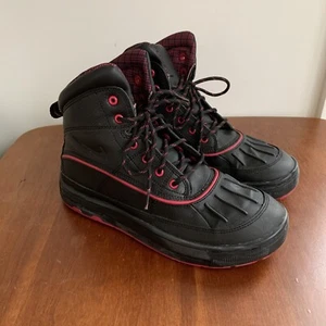 Nike ACG Woodside Boots Black/pink Youth Size 6Y Women's 7.5 524876-001 - Picture 1 of 8