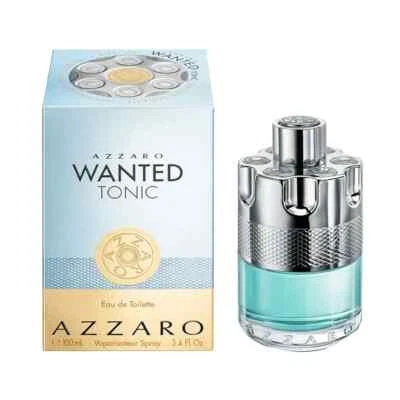 Azzaro Wanted Tonic 100ml Mens EDT 100% Genuine Brand New - image 1 of 3