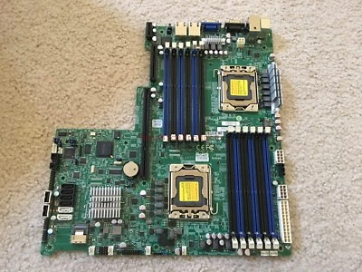 New Supermicro X9DBU-iF Rev 1.10 Dual Xeon LGA1356 v2 384GB DDR3 E5-2400 and V2 - Image 1 of 3