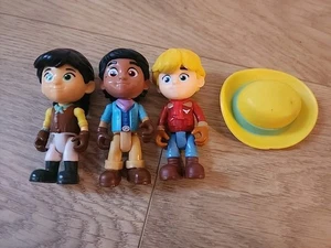 Dino Ranch Toy People Lot Figuren Disney Jr Kunststoff Sammlerstück gebraucht 1 Hut - Bild 1 von 9