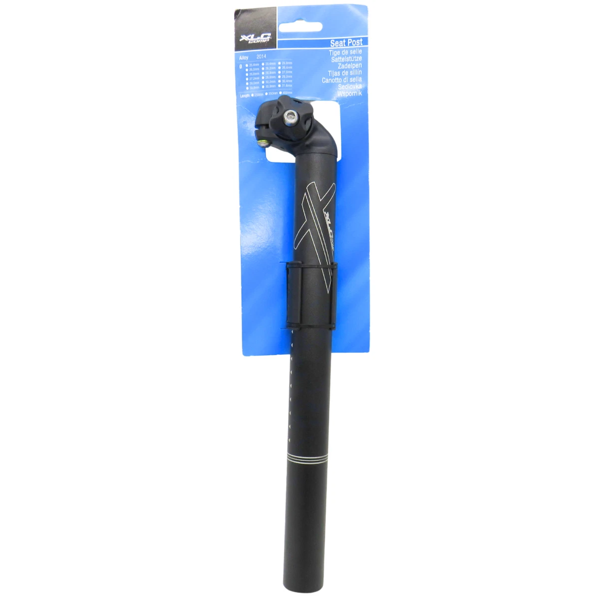 Tige De Selle XLC SP-R07 - Diamètre 30,4 Mm, Longueur 350 Mm, Aluminium, Argent, Pour VTT, Vélo Trekking, Ville