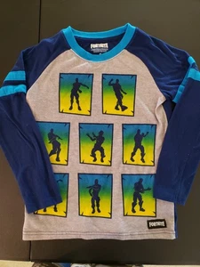 Fortnite Kids Size 8 Long Sleeve Pajama TShirt - Picture 1 of 1