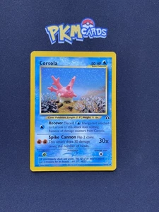 Pokemon TCG Corsola Neo Discovery 37/75 Regular LP. - Picture 1 of 3