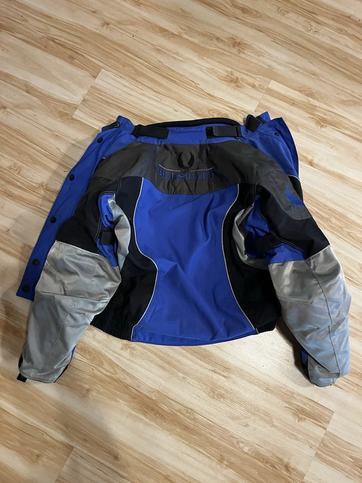  Belstaff Hytrel Men's Padded Zippered Motorcycle Street Gear Jacket  US M - Image 1 of 2