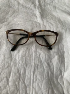 Monturas de gafas Jimmy Choo solo 154 6VL 135 Italia caparazón de tortuga - Imagen 1 de 9