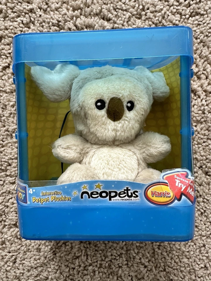 2003 Neopets Interactive Petpet Harris PUPPYBLEW Stuffed Toys Unopened