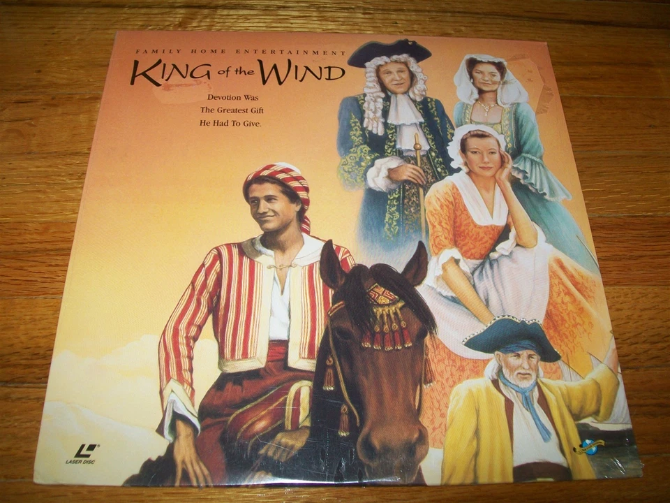 KING OF THE WIND Laserdisc LD BRAND NEW SEALED VERY RARE GLENDA JACKSON! Foto 1 de 1