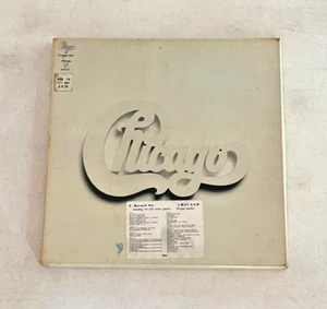 Chicago 4 Records Box Set - At Carnegie Hall - Columbia CBS 66405 With Posters - Picture 1 of 5