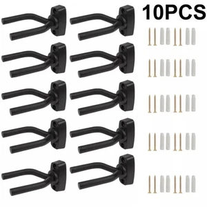 ✅10 PERCHAS, SOPORTE DE GANCHO PARA GUITARRA SOPORTE DE EXHIBICIÓN DE MONTAJE EN PARED - Imagen 1 de 13