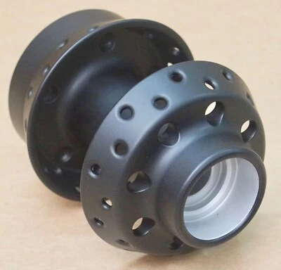 Harley Davidson Rueda Delantera Eje de Rueda 40 Radios Wheel Hub Frontal, Negra - Imagen 1 de 4