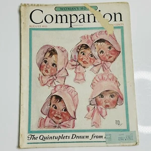 Vtg August 1935 WOMEN’S HOME COMPANION Many Color Ads - Picture 1 of 9