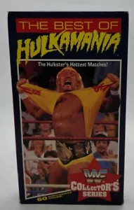 Hulk Hogan Vintage Best Hulkamania VHS Tape WWF Video Wrestling Collectors - Picture 1 of 10
