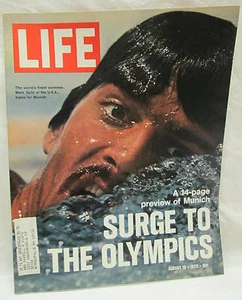 Life Magazine August 18 1972 Worlds Finest Swimmer Mark Spitz USA Olympics - Imagen 1 de 3