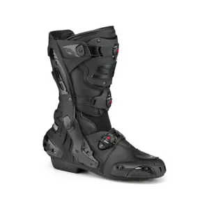 Sidi Rex SPORTS Race Track Day Verstellbar Motorrad Stiefel Schwarz - Bild 1 von 6