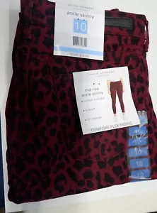 SOCIAL STANDARD SANCTUARY ANKLE SKINNY MID-SIZE SLIM FIT SIZE 10 - Picture 1 of 5
