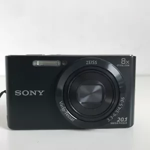 Sony Cyber-shot DSC-W830 20.1MP 8X Optical Zoom Digital Camera BLACK - Picture 1 of 11