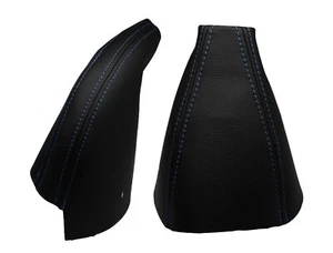 Bolsa de cambios de hilo azul claro y manguito de freno de mano para HONDA PRELUDE IV 1991-1997 - Imagen 1 de 1
