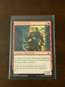 Magic the Gathering Adventures in Forgotten Realms Armory Veteran - Picture 1 of 2