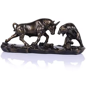 Statua Toro di Wall Street, Mercato dei Tori e Mercato degli Orsi Statua, Scu... - Foto 1 di 7