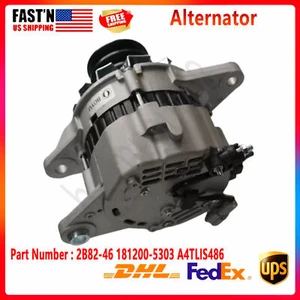 Generador 24V 50A 2B82-46 181200-5303 A4TLIS486 para excavadora EX200-6 6BG1 - Imagen 1 de 4