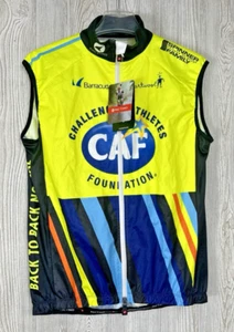NWT Pactimo CAF NorCal Sleeveless Cycling Jersey Full Zip Pockets Mens XL - Picture 1 of 24