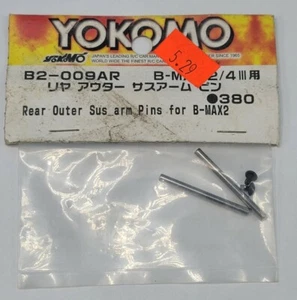 Yokomo B2-009AR Rear Outer Suspension Arm Pins For B-max2 YZ-2 CAL DTM RC Part - Picture 1 of 1