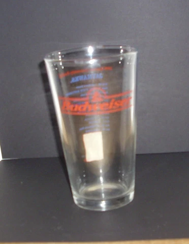 1999 Kansas Jayhawks Football Schedule Budweiser Drinking Glass Cover