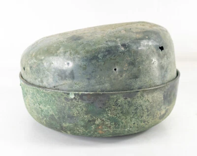 Antigua caja coreana de bronce de la dinastía Goryeo del siglo X-XIV Foto 1 de 4