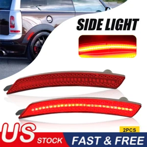 Rear Red LED Side Marker Fender Lights For MINI R55 Cooper R56 R58 R57 R59 2PCS - Picture 1 of 10