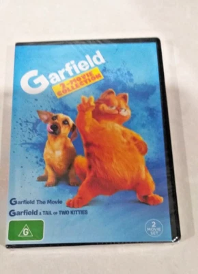 Garfield 2 Movie Collection Dvd Movie Bill Murray Region 4 Pal SEALED - image 1 of 3