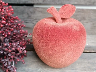 ❤ Deko - Apfel rot / bordorot Herbst Obst Frucht  + NEU +❤ - Bild 1 von 3
